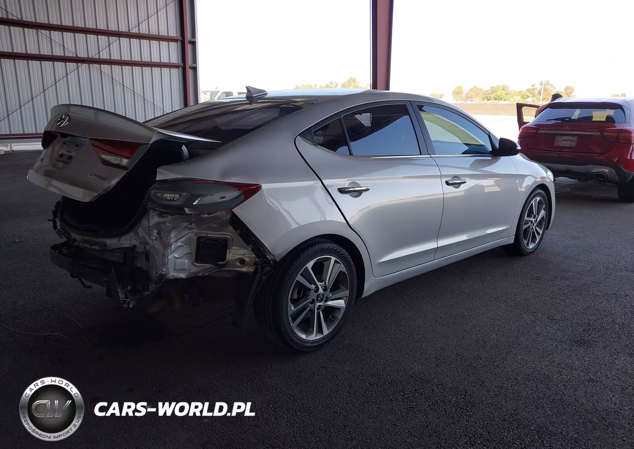 2017 Hyundai Elantra Limited VIN:KMHD84LF7HU254502 - 4