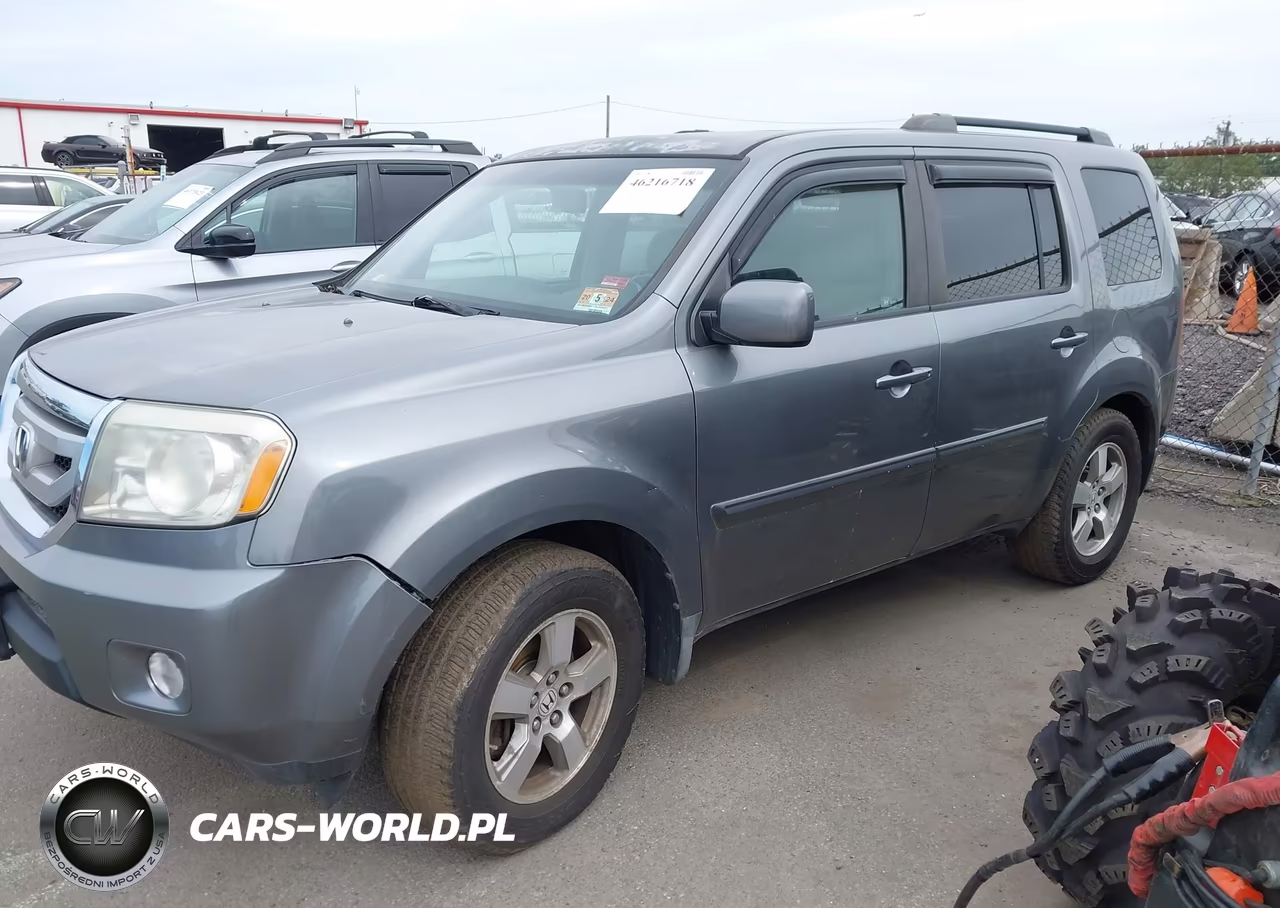 2009 Honda Pilot Ex-L VIN:5FNYF485X9B051402 - 2