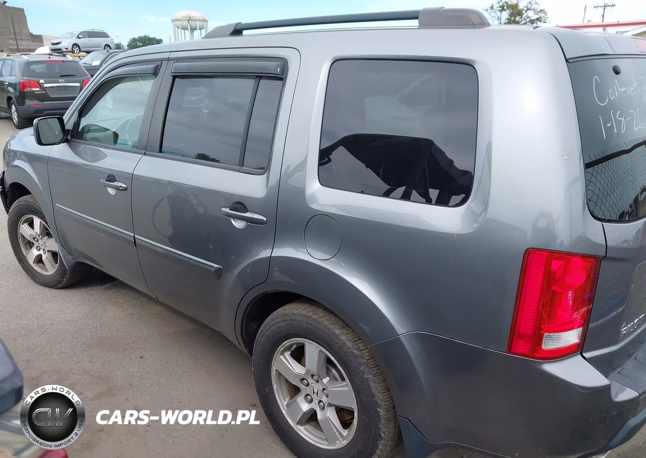 2009 Honda Pilot Ex-L VIN:5FNYF485X9B051402 - 3