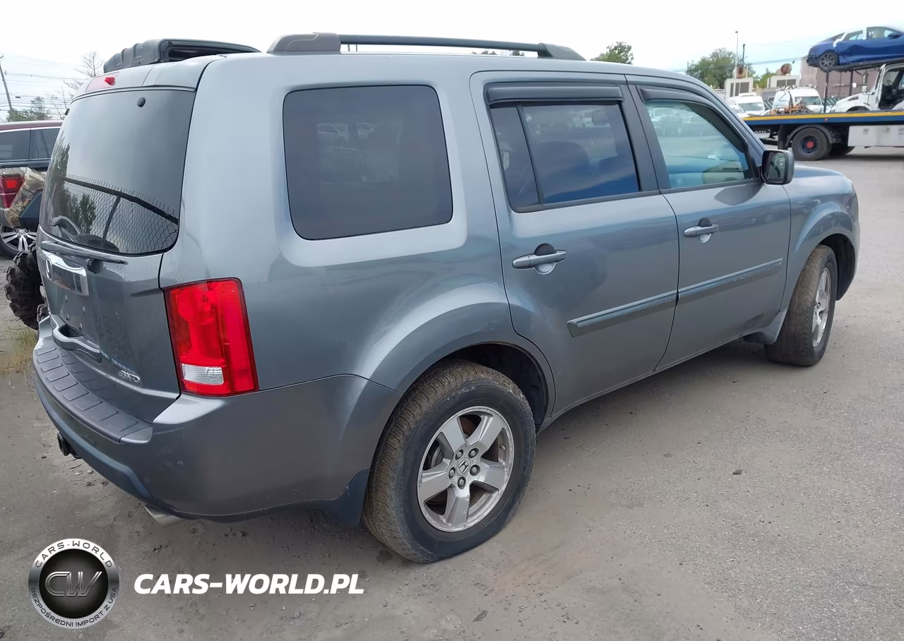 2009 Honda Pilot Ex-L VIN:5FNYF485X9B051402 - 4