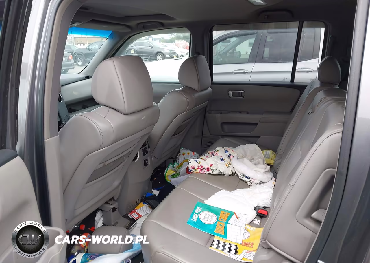 2009 Honda Pilot Ex-L VIN:5FNYF485X9B051402 - 8