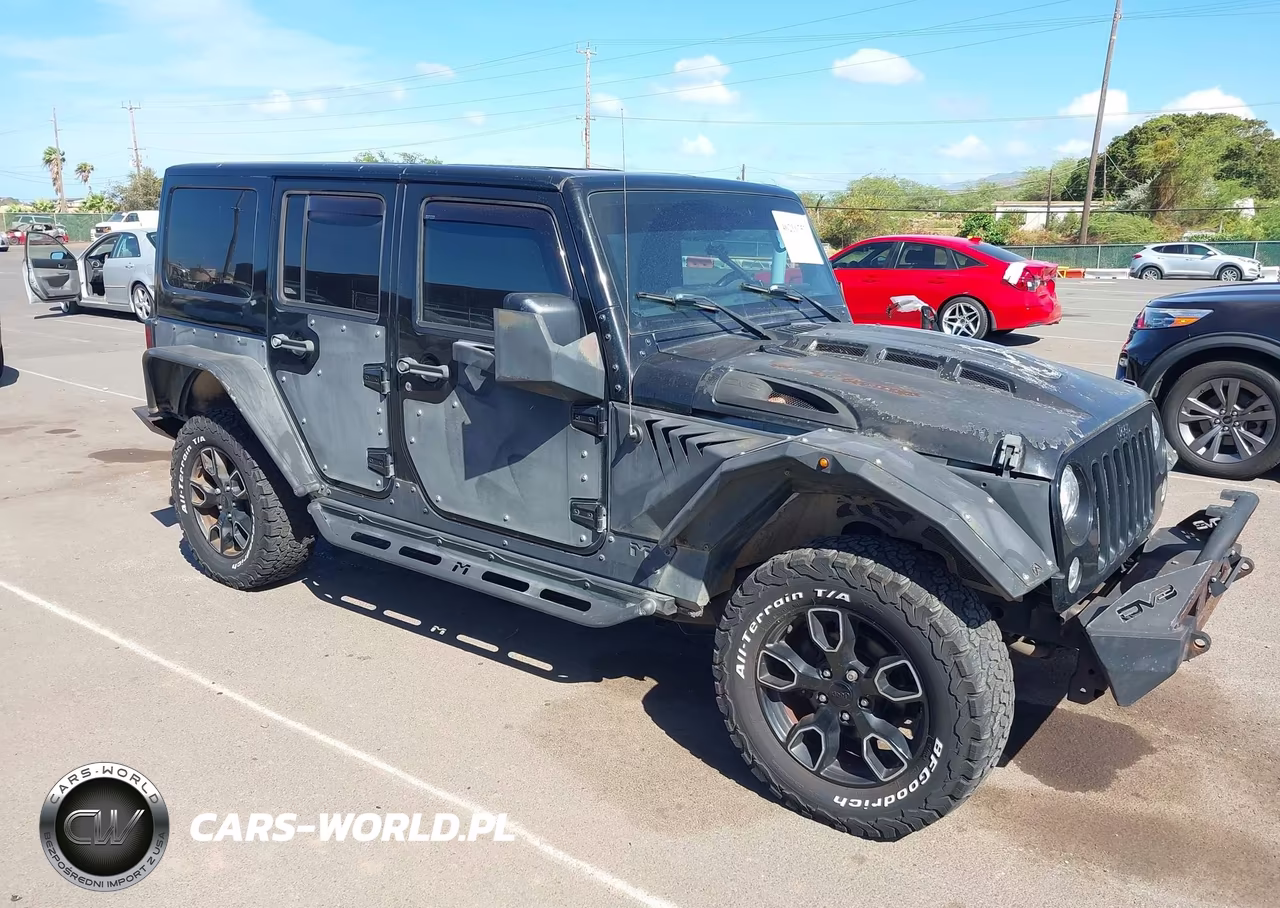 2017 Jeep Wrangler Unlimited Smoky Mountain 4X4