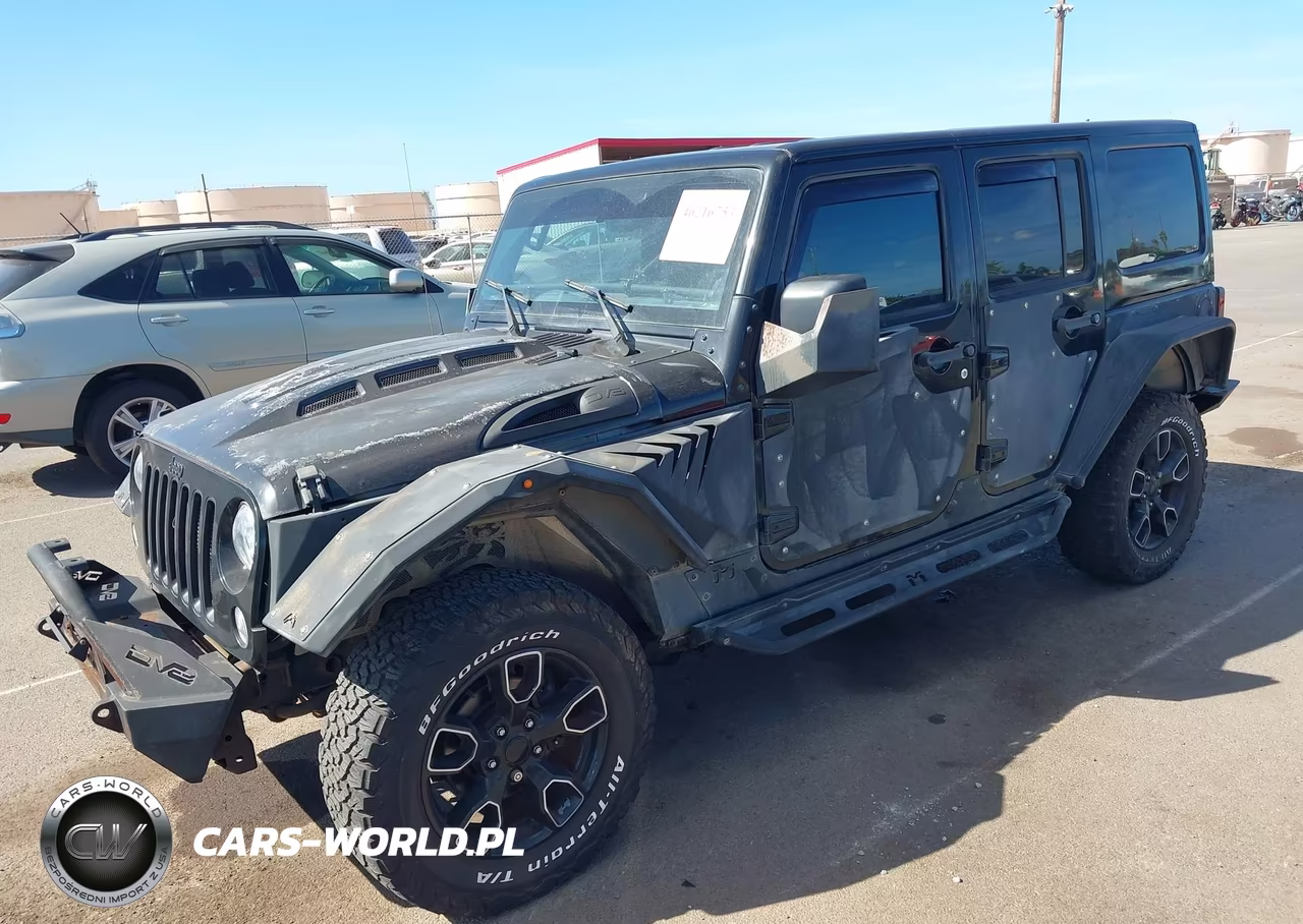 2017 Jeep Wrangler Unlimited Smoky Mountain 4X4 VIN:1C4BJWEG6HL706110 - 2