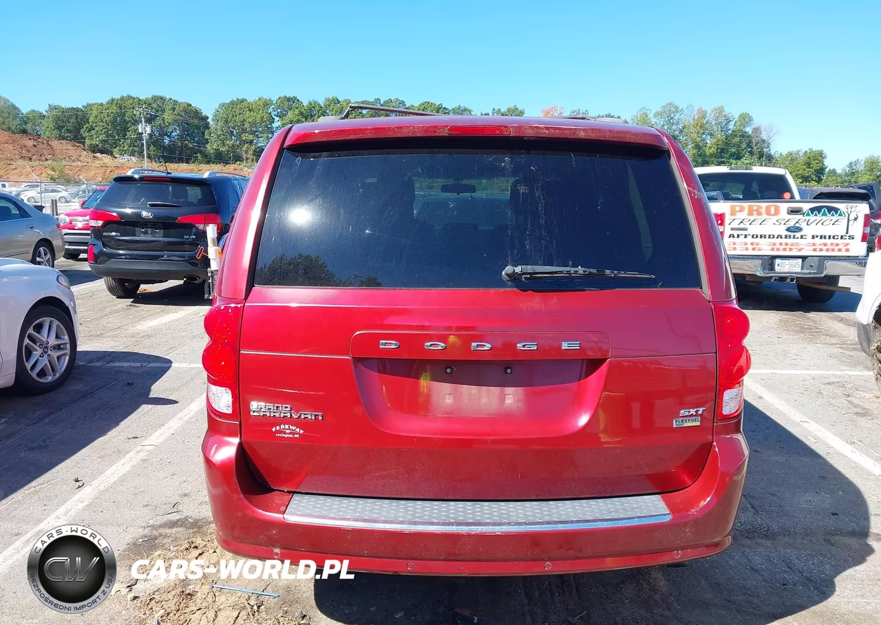 2014 Dodge Grand Caravan Sxt VIN:2C4RDGCGXER321196 - 16