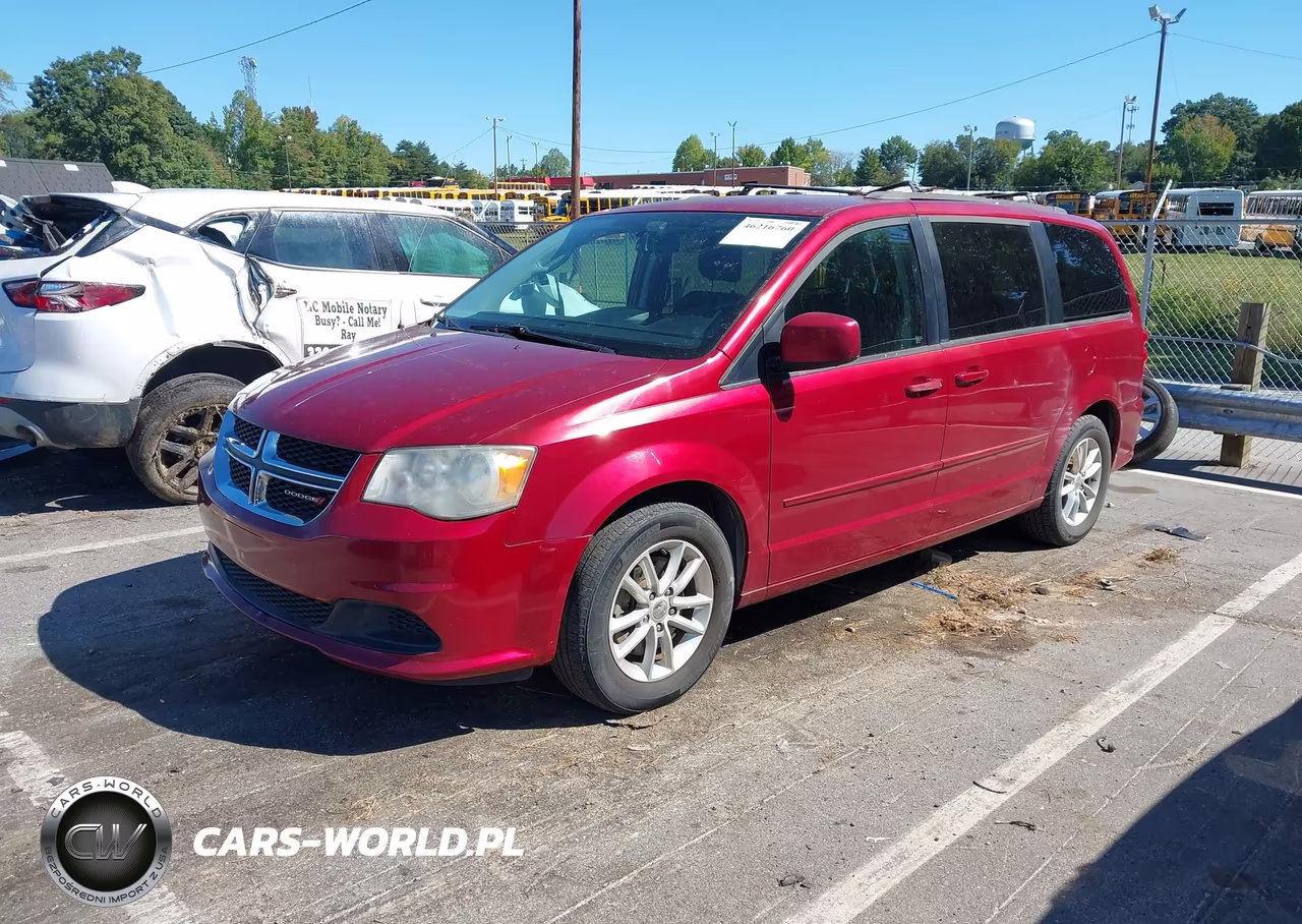 2014 Dodge Grand Caravan Sxt VIN:2C4RDGCGXER321196 - 2
