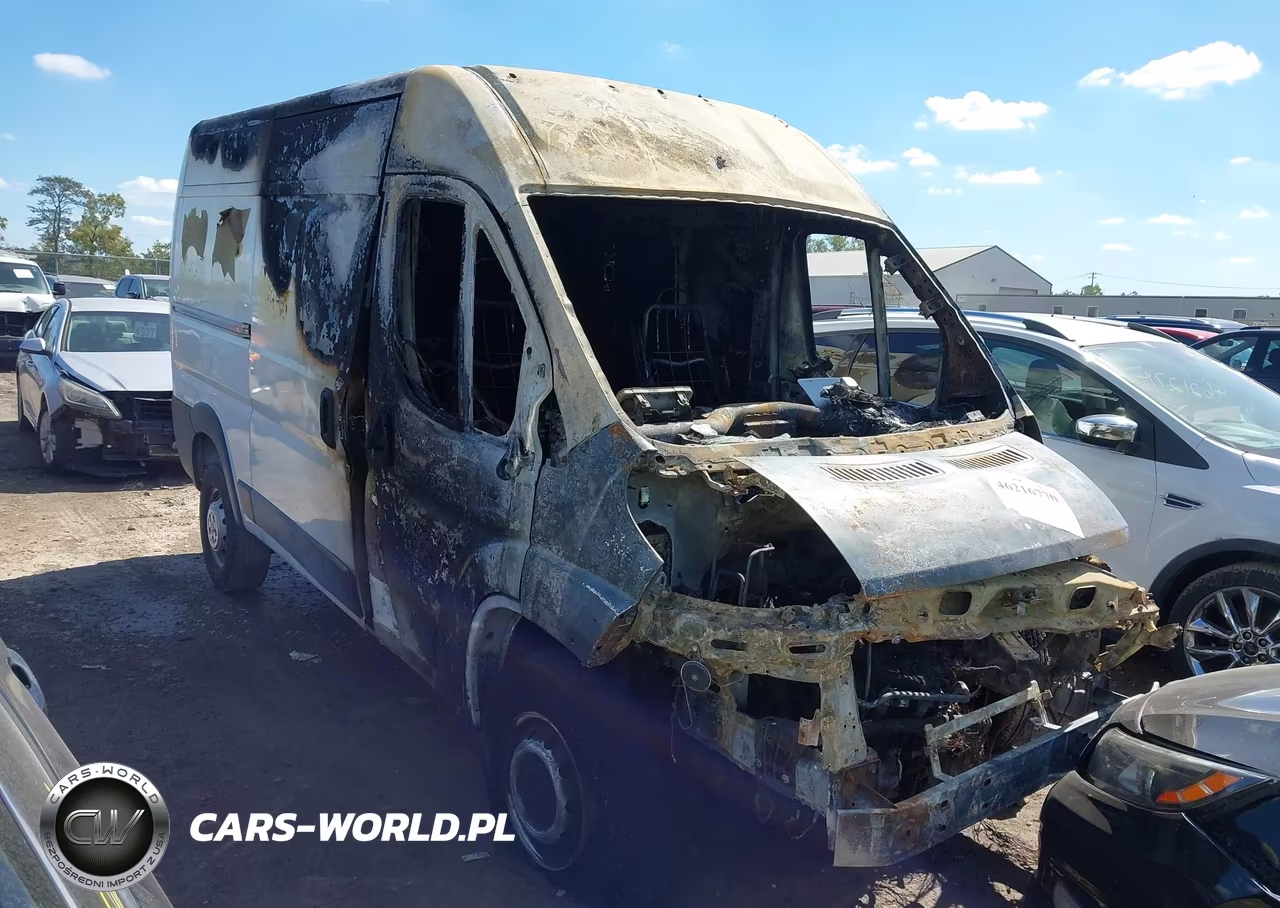 2018 Ram Promaster 1500 High Roof 136 Wb VIN:3C6TRVBGXJE136694 - 1