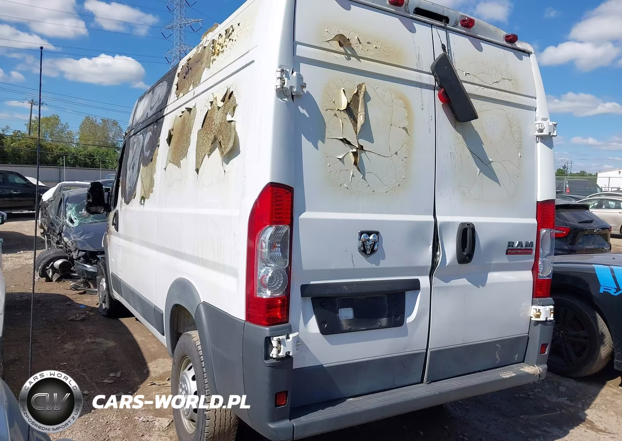 2018 Ram Promaster 1500 High Roof 136 Wb VIN:3C6TRVBGXJE136694 - 3