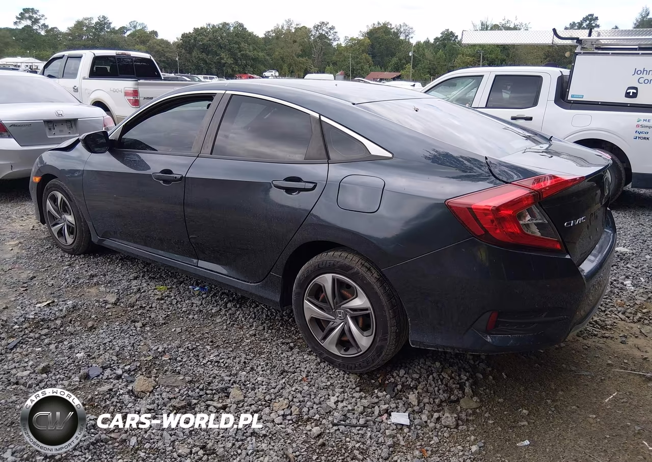 2021 Honda Civic Lx VIN:2HGFC2F66MH519999 - 3