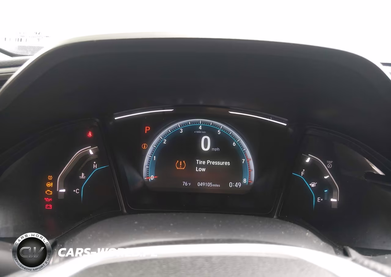 2021 Honda Civic Lx VIN:2HGFC2F66MH519999 - 7