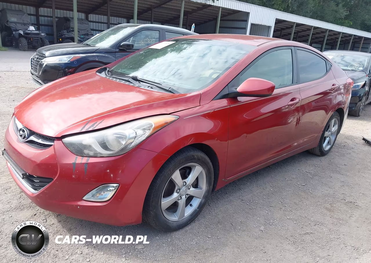 2012 Hyundai Elantra Gls (Ulsan Plant) VIN:KMHDH4AE7CU266667 - 2