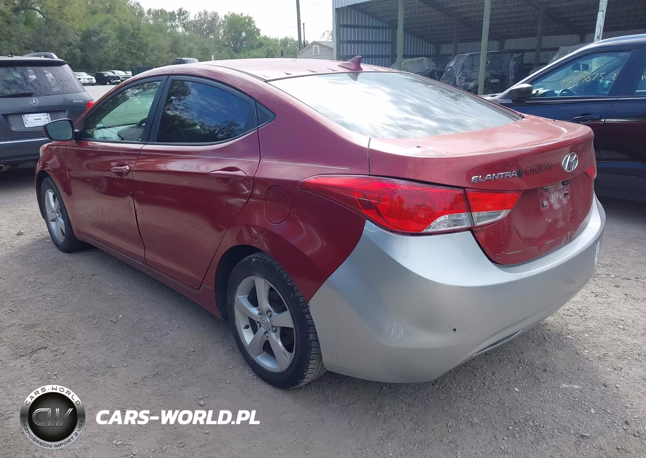 2012 Hyundai Elantra Gls (Ulsan Plant) VIN:KMHDH4AE7CU266667 - 3