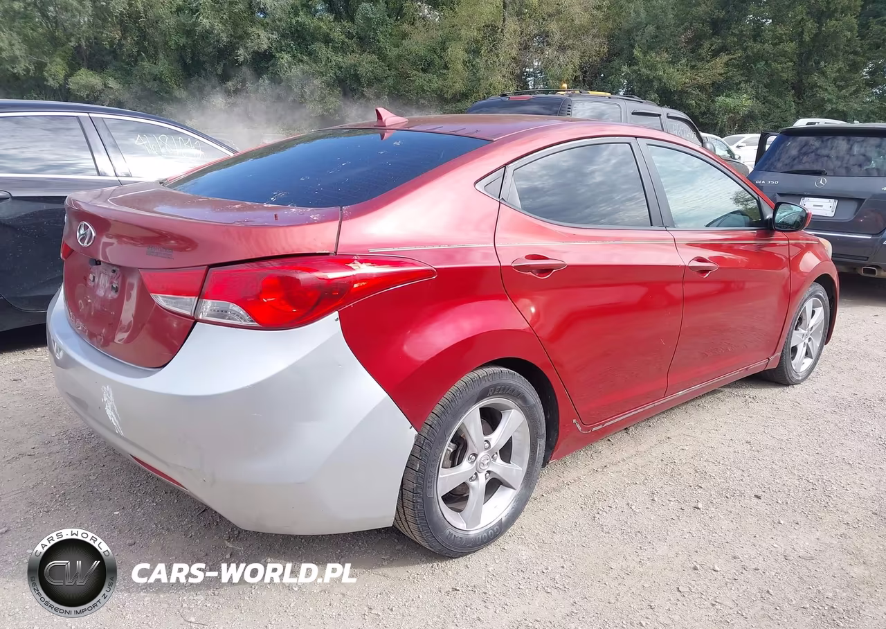 2012 Hyundai Elantra Gls (Ulsan Plant) VIN:KMHDH4AE7CU266667 - 4