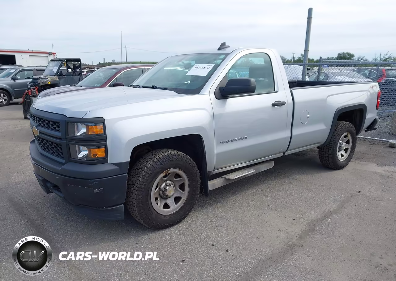 2015 Chevrolet Silverado 1500 Wt VIN:1GCNKPEC0FZ242254 - 2
