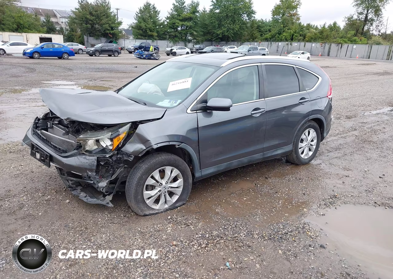 2012 Honda Cr-V Ex-L VIN:2HKRM4H70CH624487 - 2