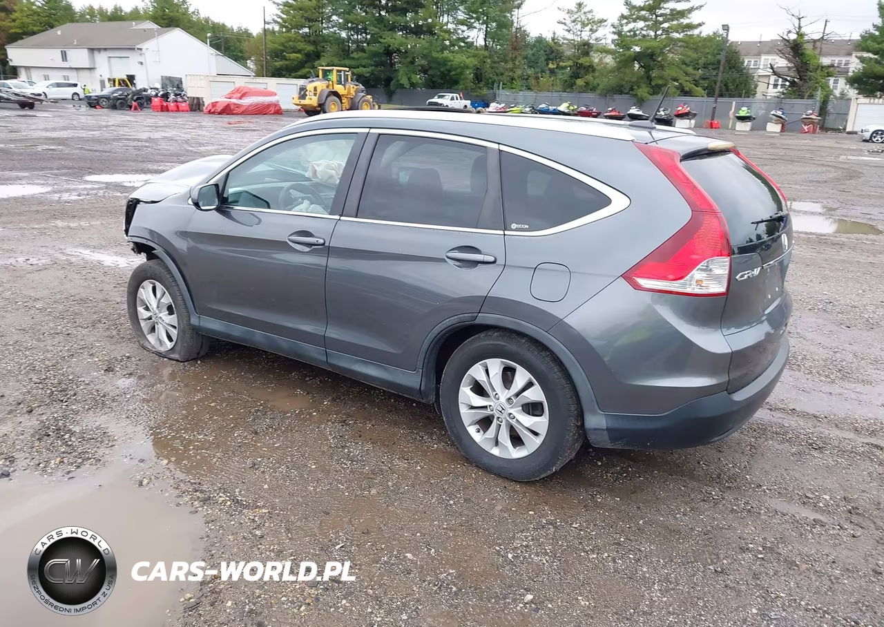 2012 Honda Cr-V Ex-L VIN:2HKRM4H70CH624487 - 3