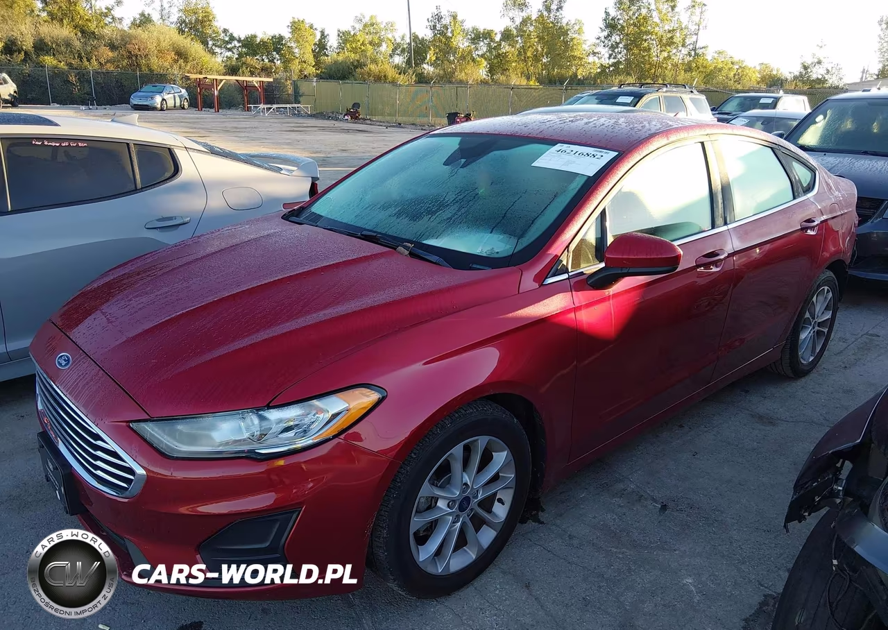2020 Ford Fusion Se VIN:3FA6P0HD2LR145077 - 2