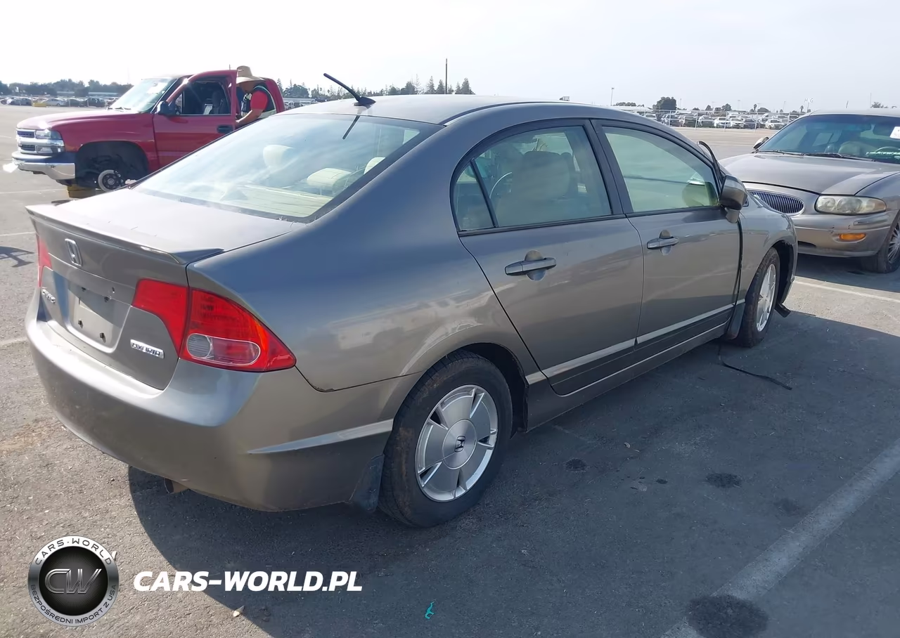 2006 Honda Civic Hybrid VIN:JHMFA362X6S005266 - 4