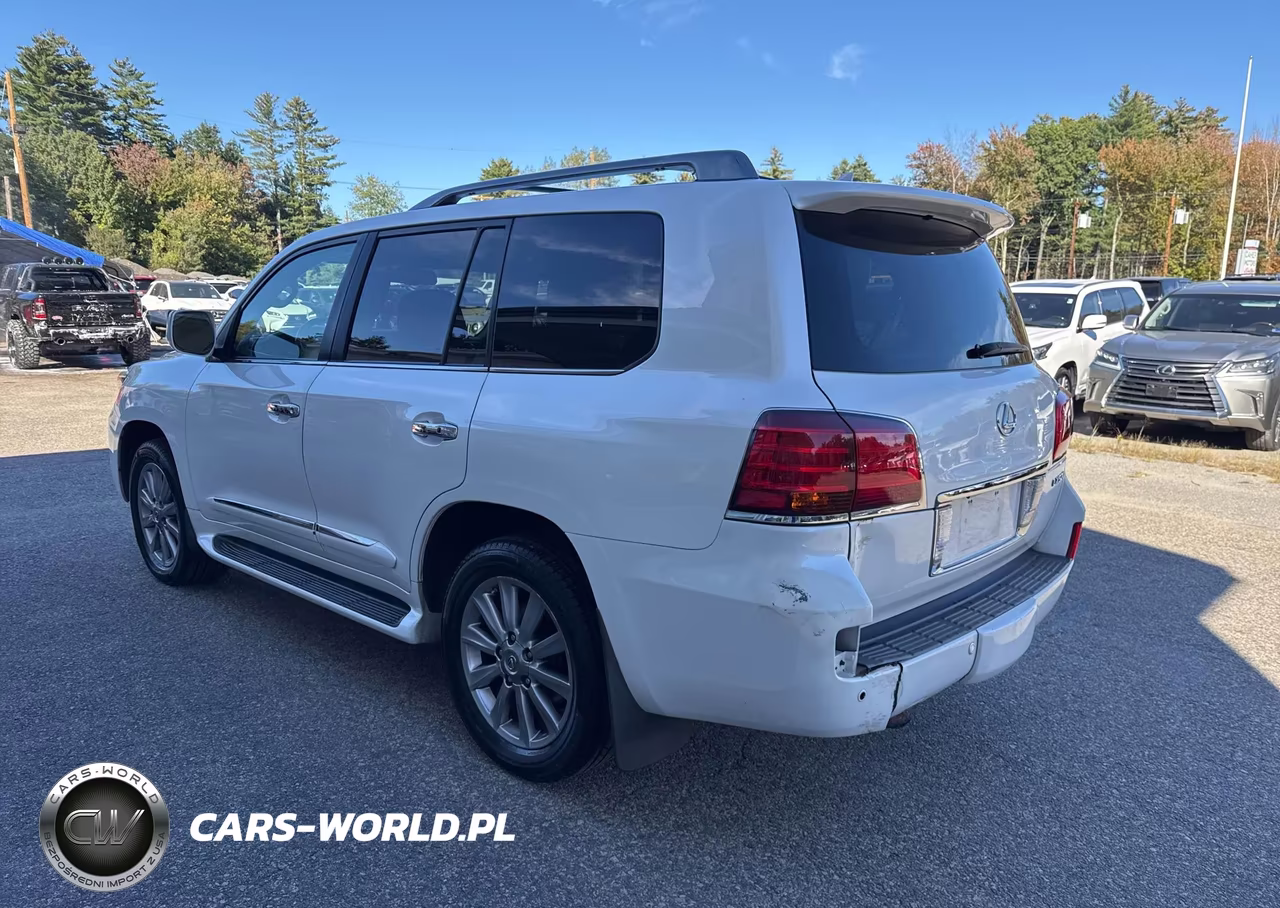 2011 Lexus Lx 570 VIN:JTJHY7AX8B4080303 - 3