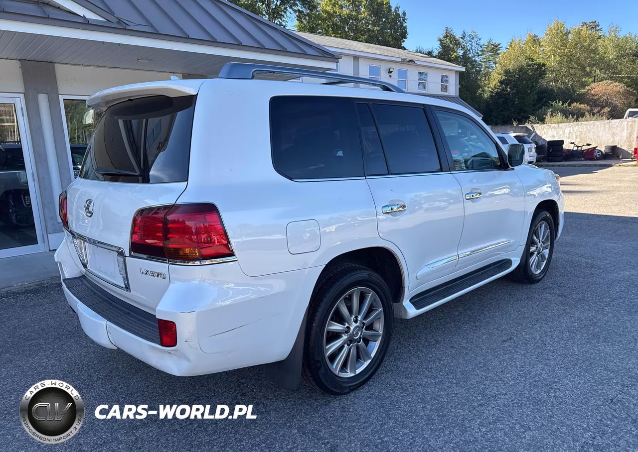 2011 Lexus Lx 570 VIN:JTJHY7AX8B4080303 - 4