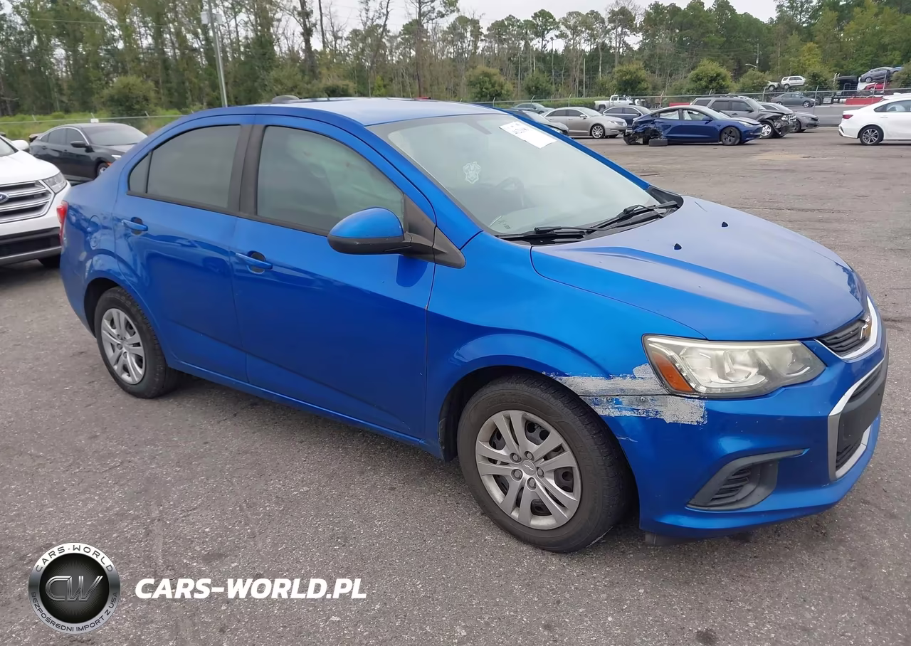 2017 Chevrolet Sonic Ls Auto VIN:1G1JB5SH0H4126483 - 1