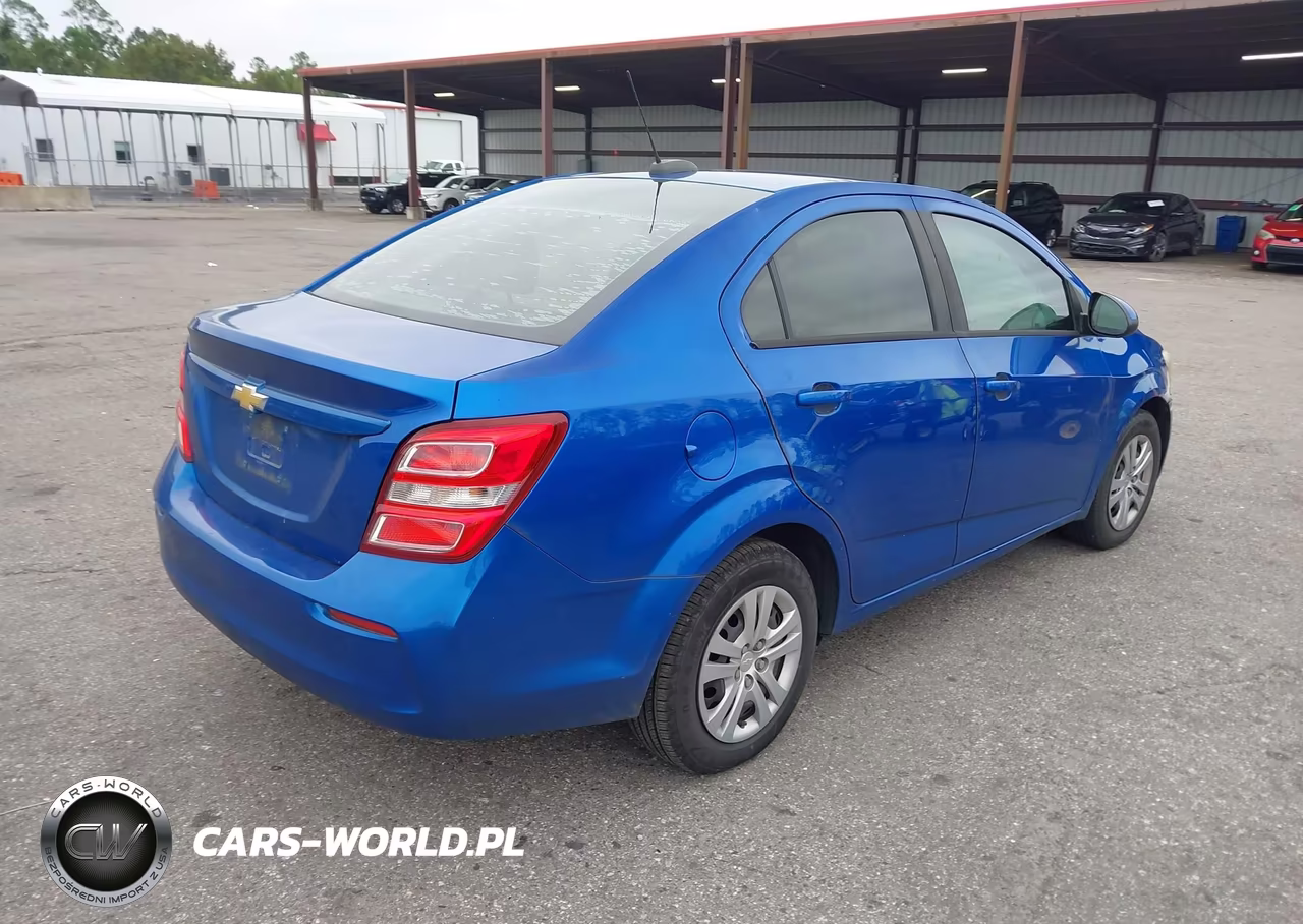 2017 Chevrolet Sonic Ls Auto VIN:1G1JB5SH0H4126483 - 4