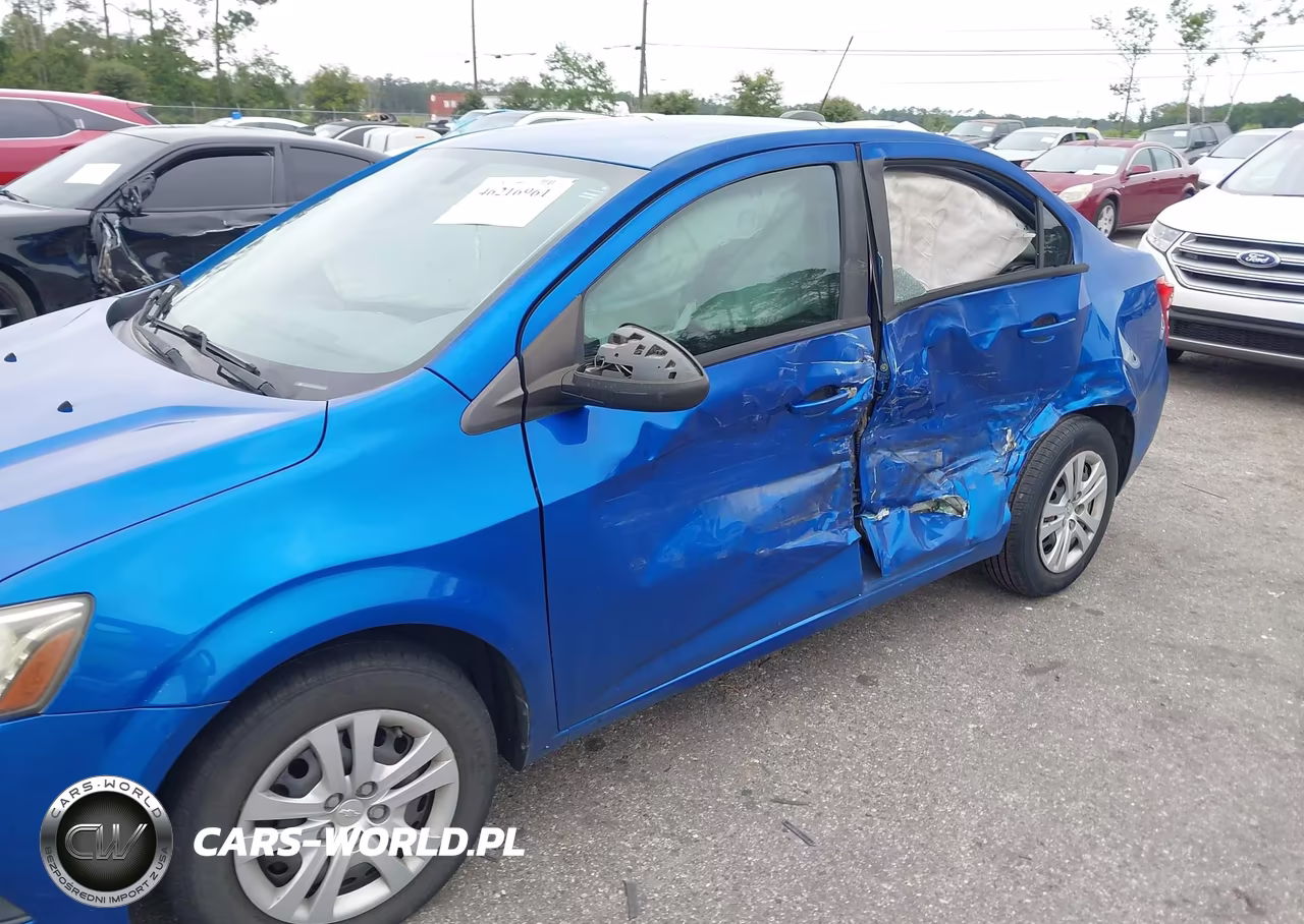 2017 Chevrolet Sonic Ls Auto VIN:1G1JB5SH0H4126483 - 6
