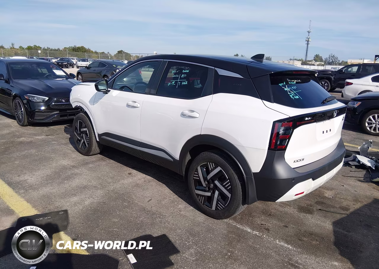 2025 Nissan Kicks Sv Fwd VIN:3N8AP6CA0SL387313 - 3
