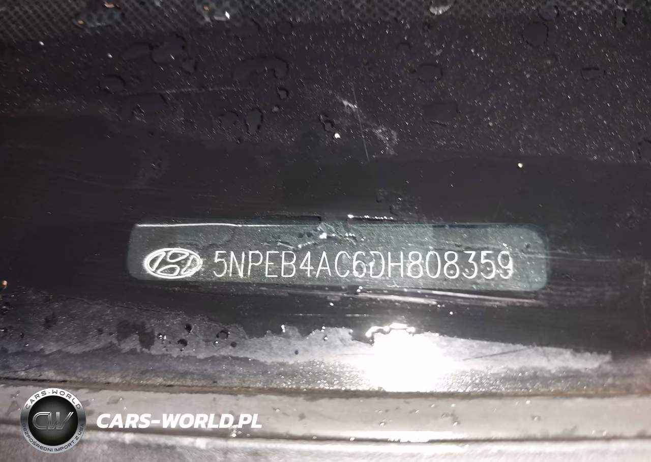 2013 Hyundai Sonata Gls VIN:5NPEB4AC6DH808359 - 9