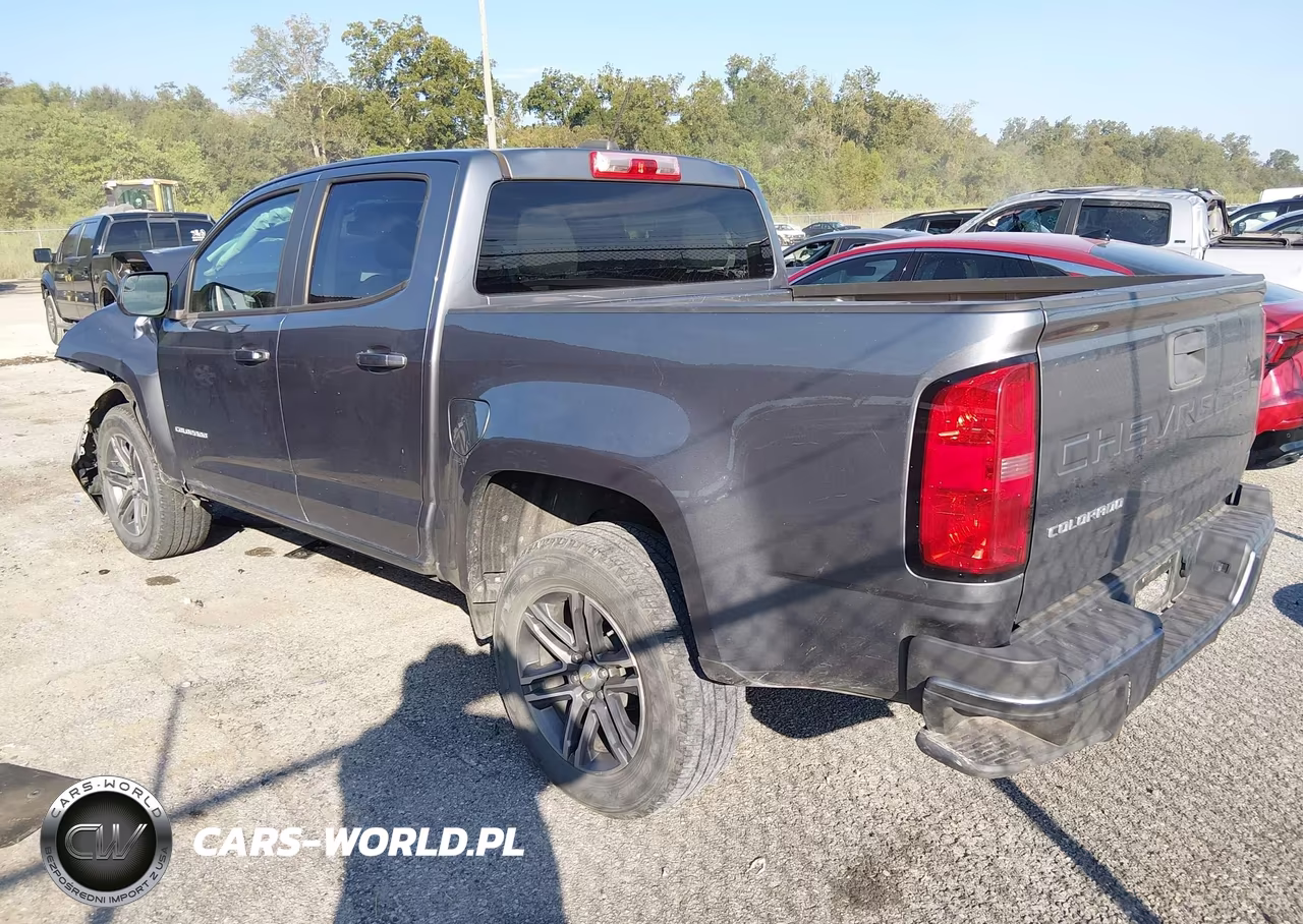 2021 Chevrolet Colorado 2Wd Short Box Wt VIN:1GCGSBEAXM1131474 - 3