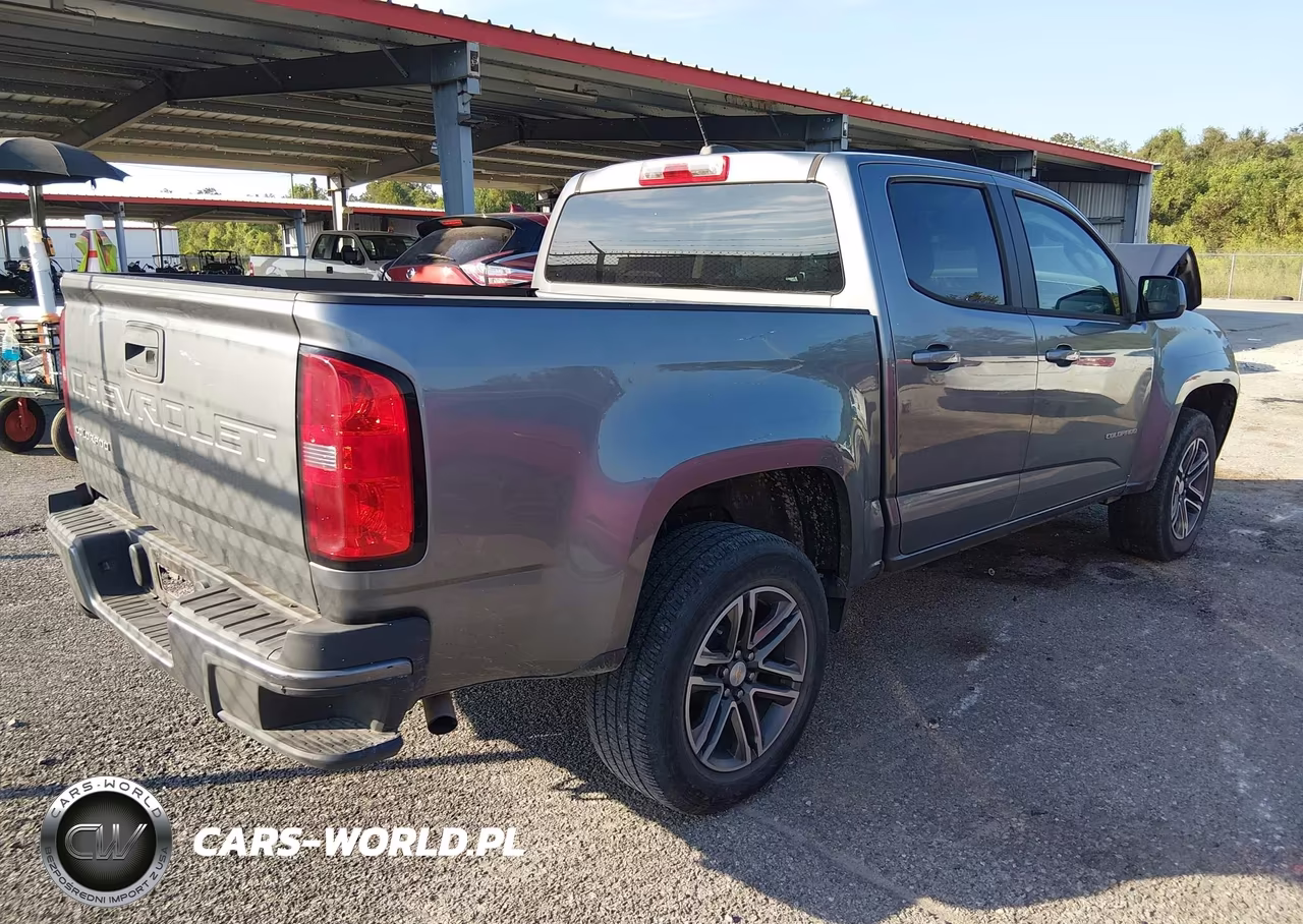 2021 Chevrolet Colorado 2Wd Short Box Wt VIN:1GCGSBEAXM1131474 - 4