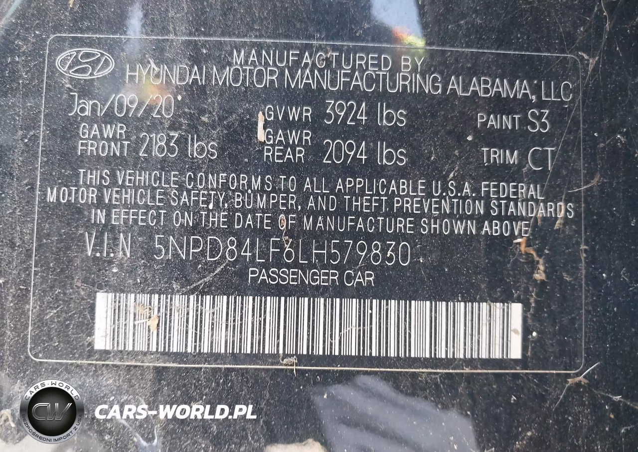 2020 Hyundai Elantra Sel VIN:5NPD84LF6LH579830 - 9