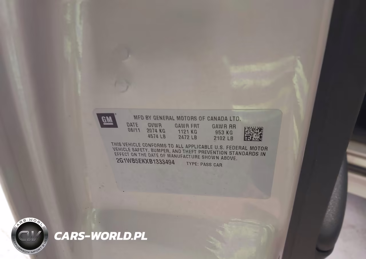 2011 Chevrolet Impala Lt VIN:2G1WB5EKXB1333494 - 9