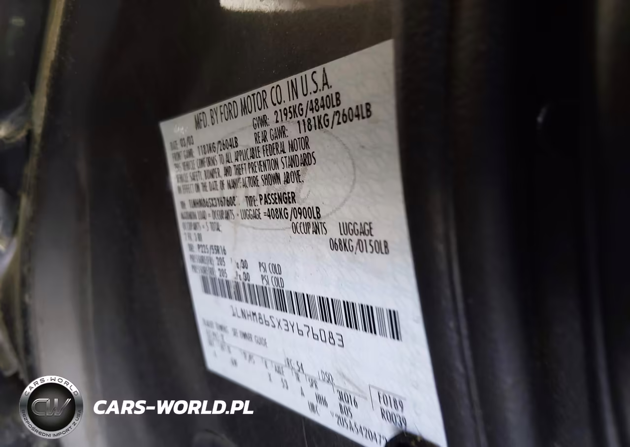 2003 Lincoln Ls V6 VIN:1LNHM86SX3Y676083 - 9