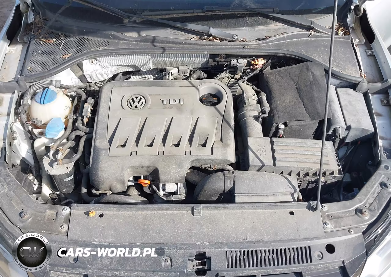 2013 Volkswagen Passat 2.0L Tdi Se VIN:1VWBN7A37DC010957 - 10