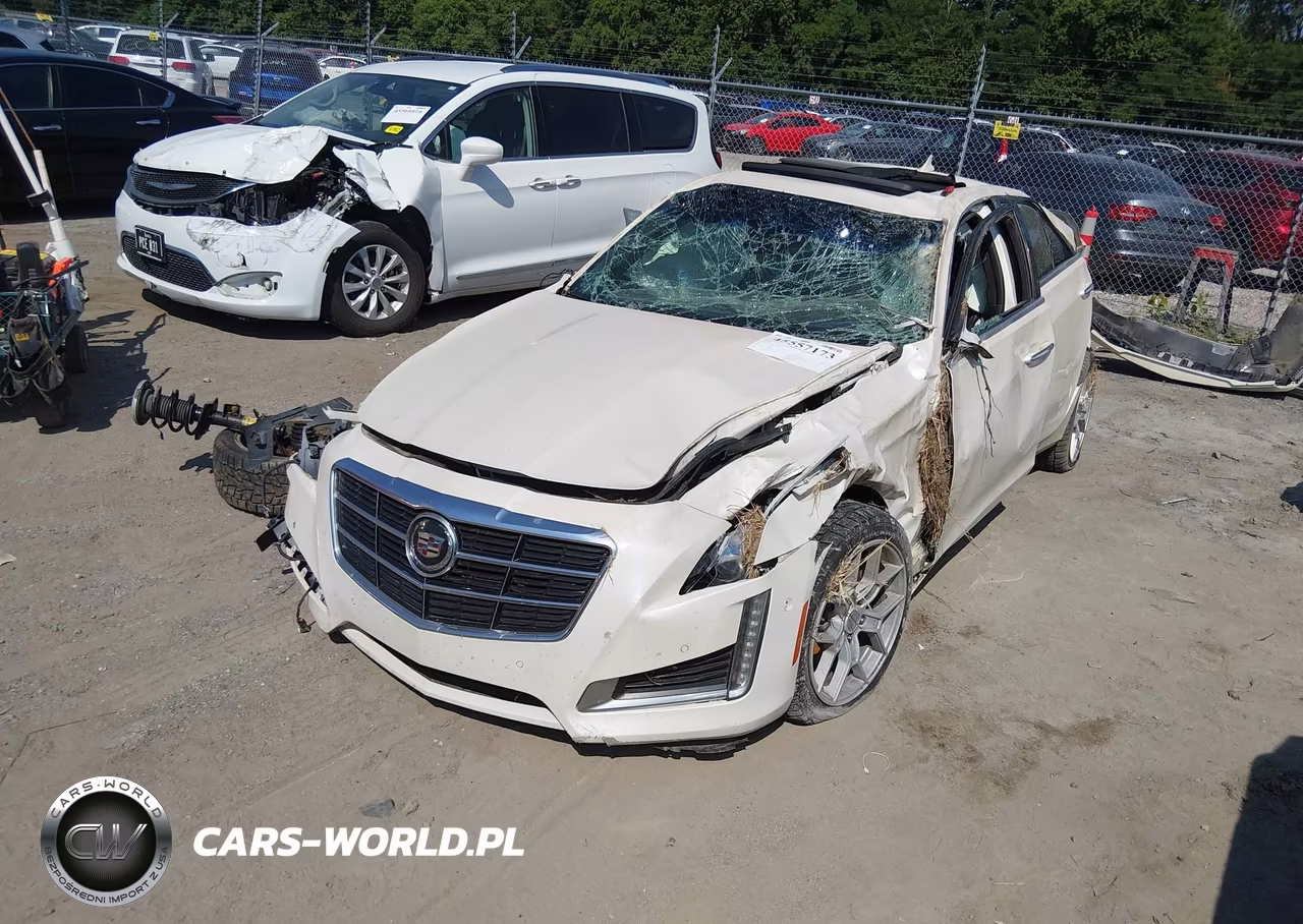 2014 Cadillac Cts Premium VIN:1G6AZ5S31E0161000 - 2