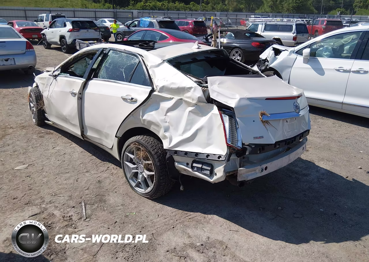 2014 Cadillac Cts Premium VIN:1G6AZ5S31E0161000 - 3