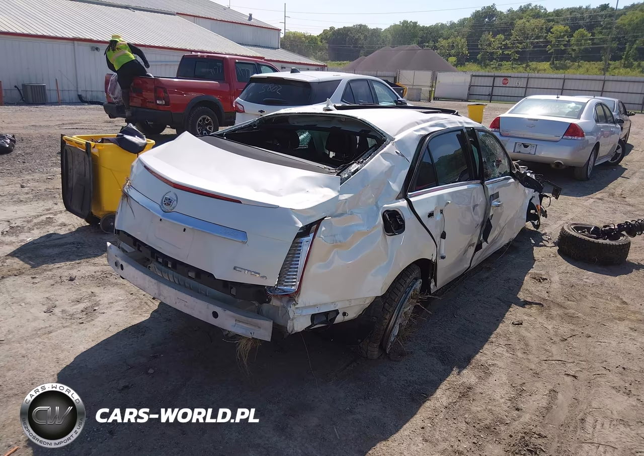 2014 Cadillac Cts Premium VIN:1G6AZ5S31E0161000 - 4