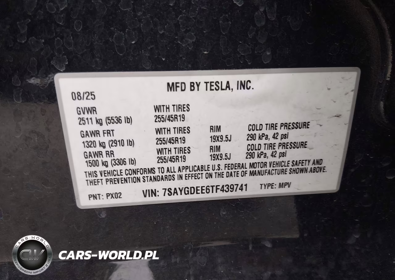 2026 Tesla Model Y All-Wheel Drive-Long Range Launch Series-Premium All-Wheel Drive VIN:7SAYGDEE6TF439741 - 9