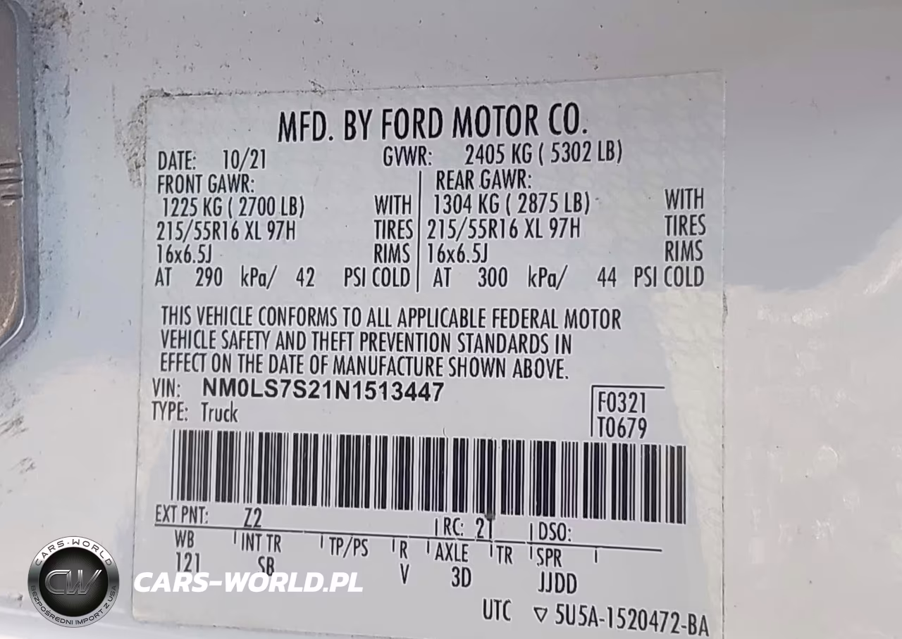 2022 Ford Transit Connect Xl VIN:NM0LS7S21N1513447 - 9
