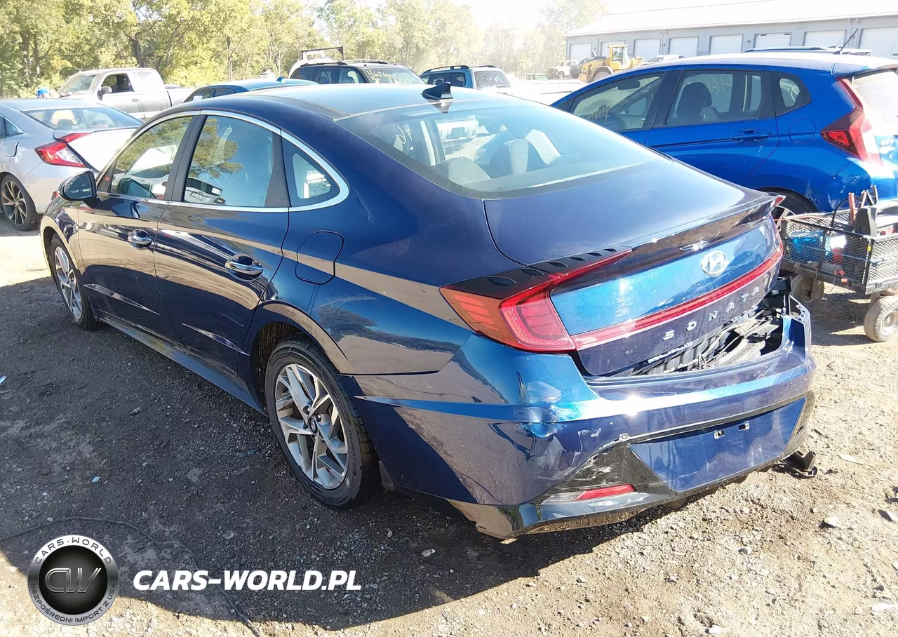 2021 Hyundai Sonata Sel VIN:5NPEF4JA6MH075409 - 3