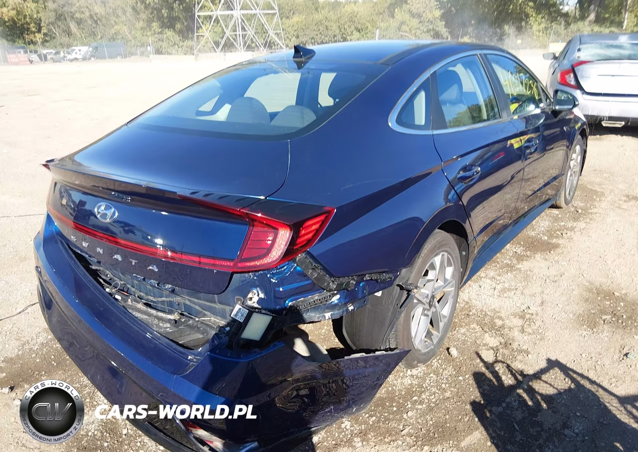 2021 Hyundai Sonata Sel VIN:5NPEF4JA6MH075409 - 4