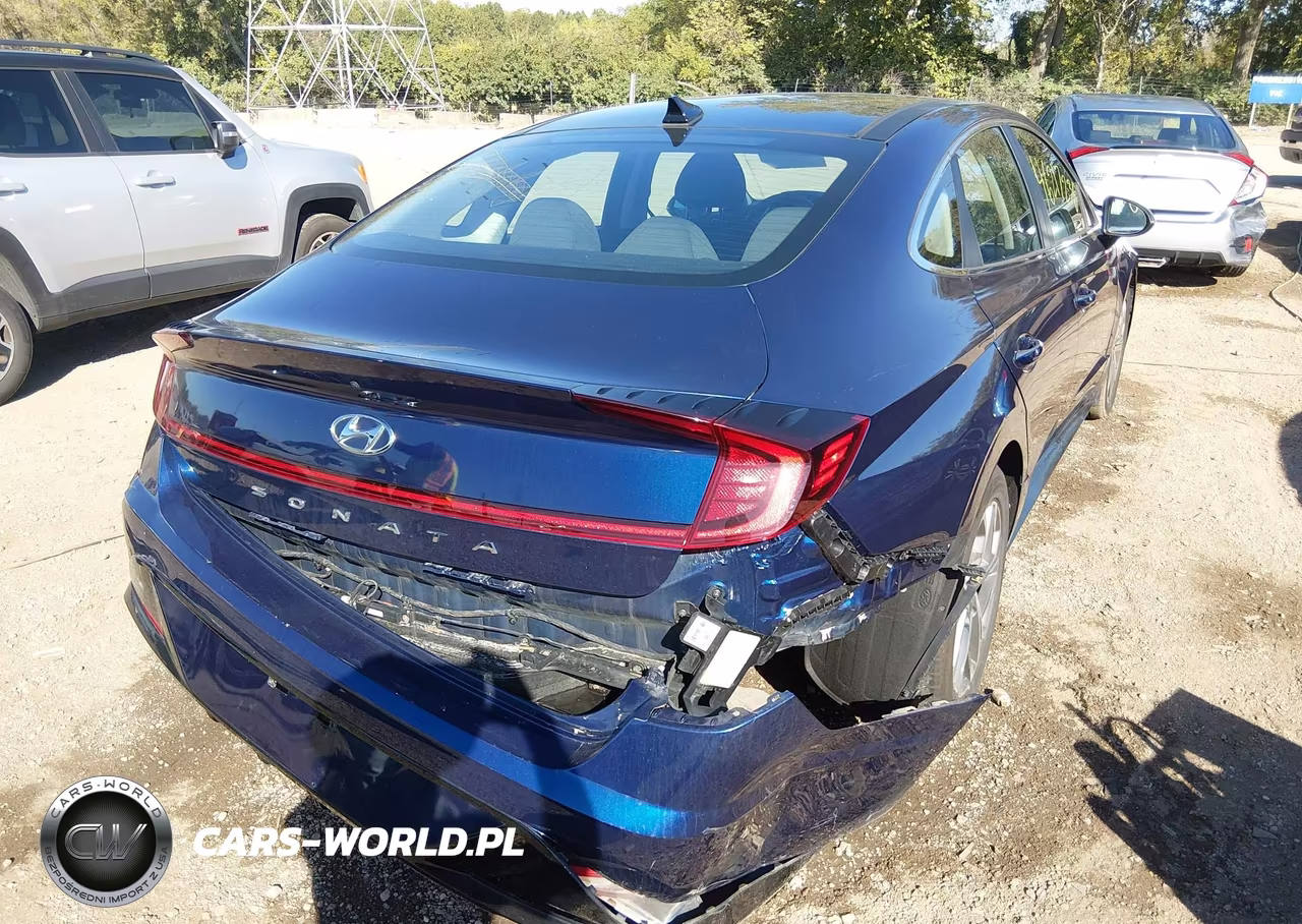 2021 Hyundai Sonata Sel VIN:5NPEF4JA6MH075409 - 6