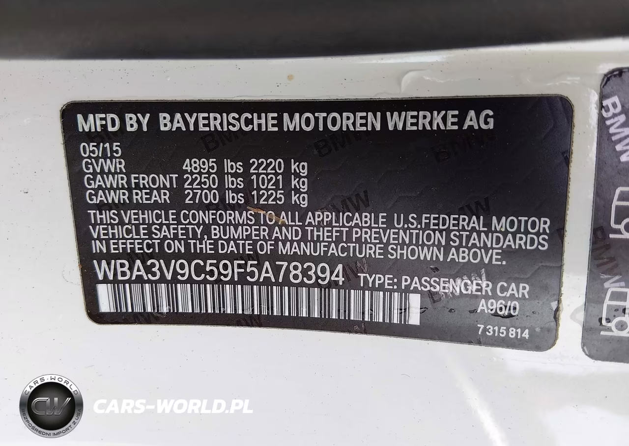 2015 BMW 428I xDrive VIN:WBA3V9C59F5A78394 - 9