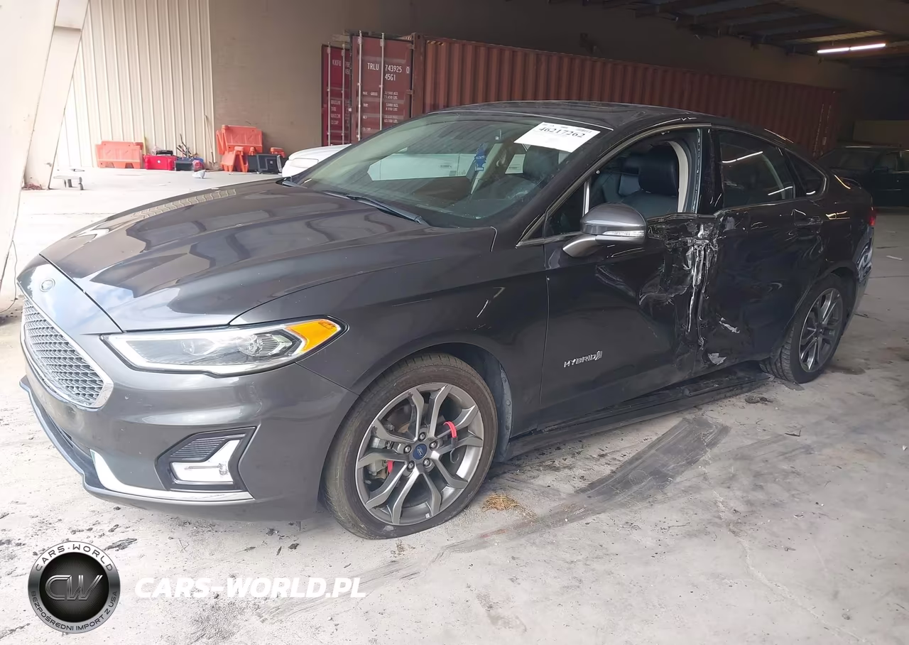 2019 Ford Fusion Hybrid Titanium VIN:3FA6P0RU1KR140417 - 2
