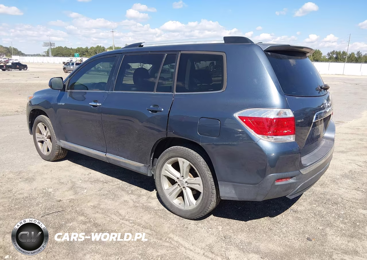 2012 Toyota Highlander Limited V6 VIN:5TDYK3EH5CS055347 - 3