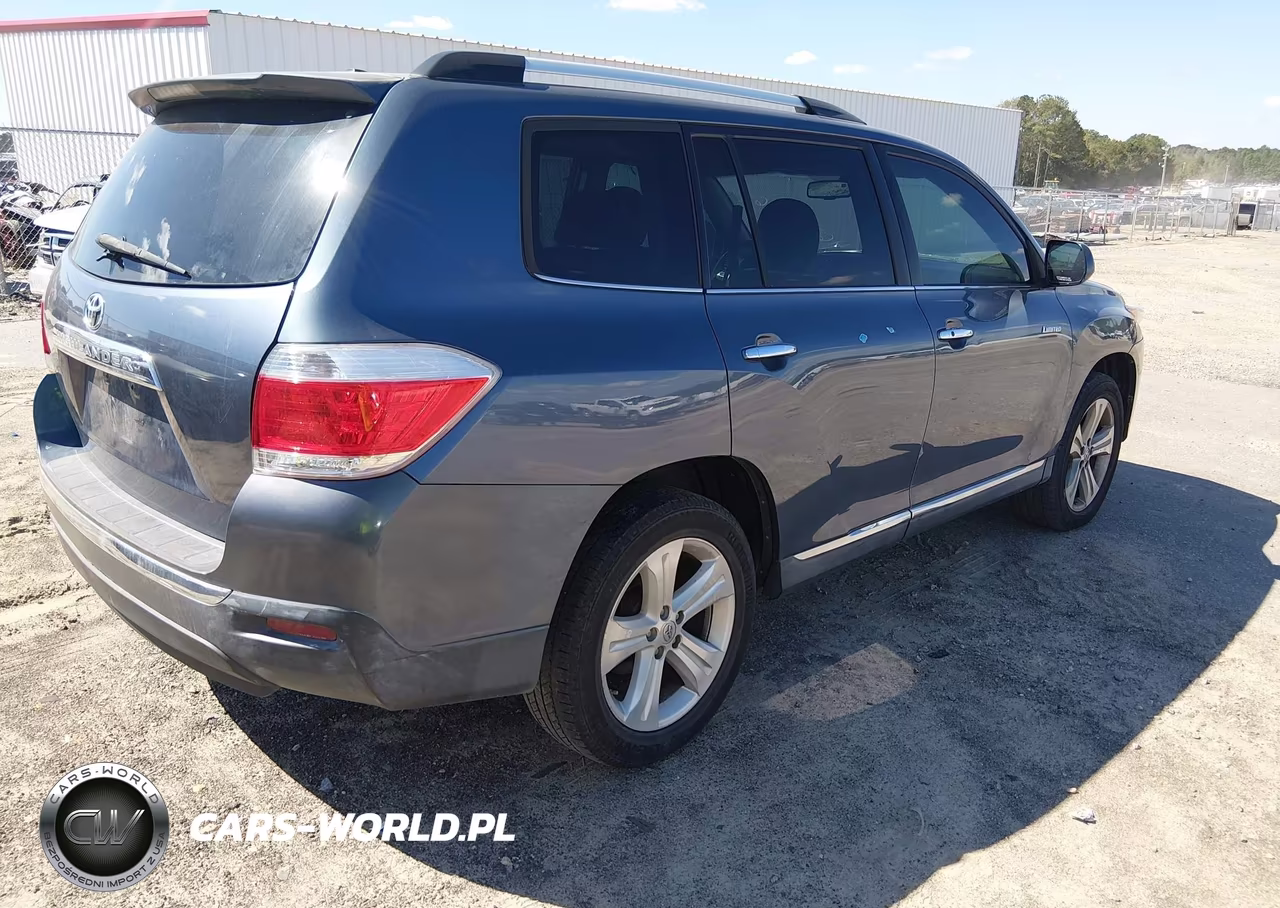 2012 Toyota Highlander Limited V6 VIN:5TDYK3EH5CS055347 - 4