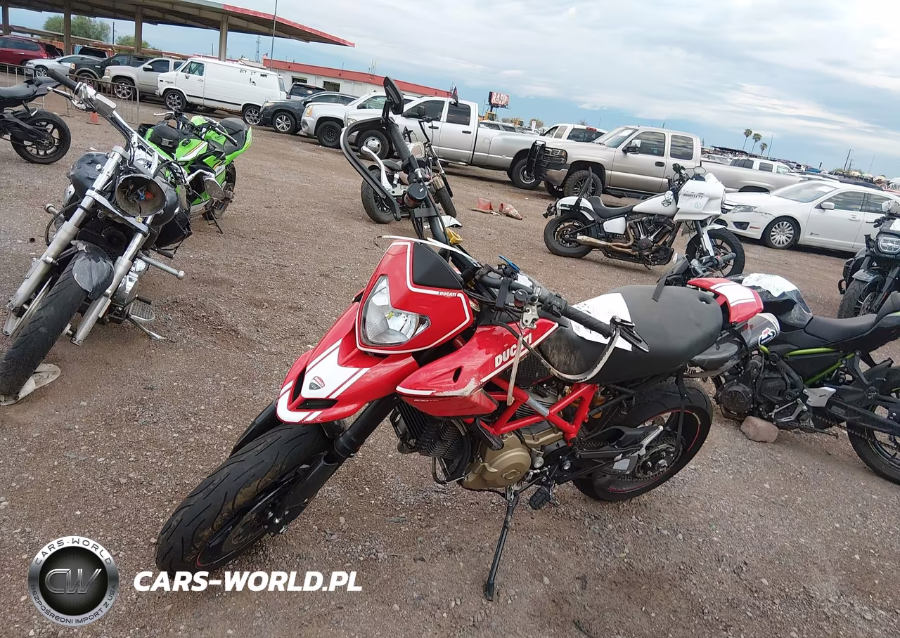 2010 Ducati Hypermotard 1100 Evo-Sp VIN:ZDM1YACR0AB016593 - 2
