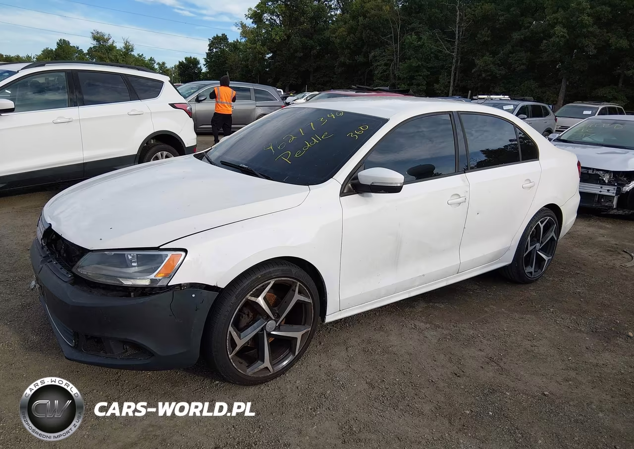 2011 Volkswagen Jetta 2.5L Se VIN:3VWDX7AJ3BM351530 - 2