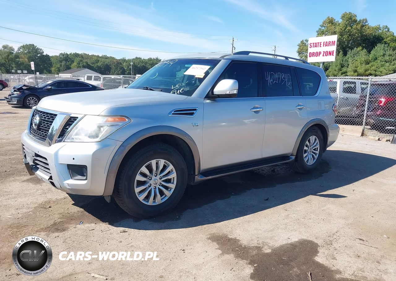 2017 Nissan Armada Sv VIN:JN8AY2NC3H9508423 - 2