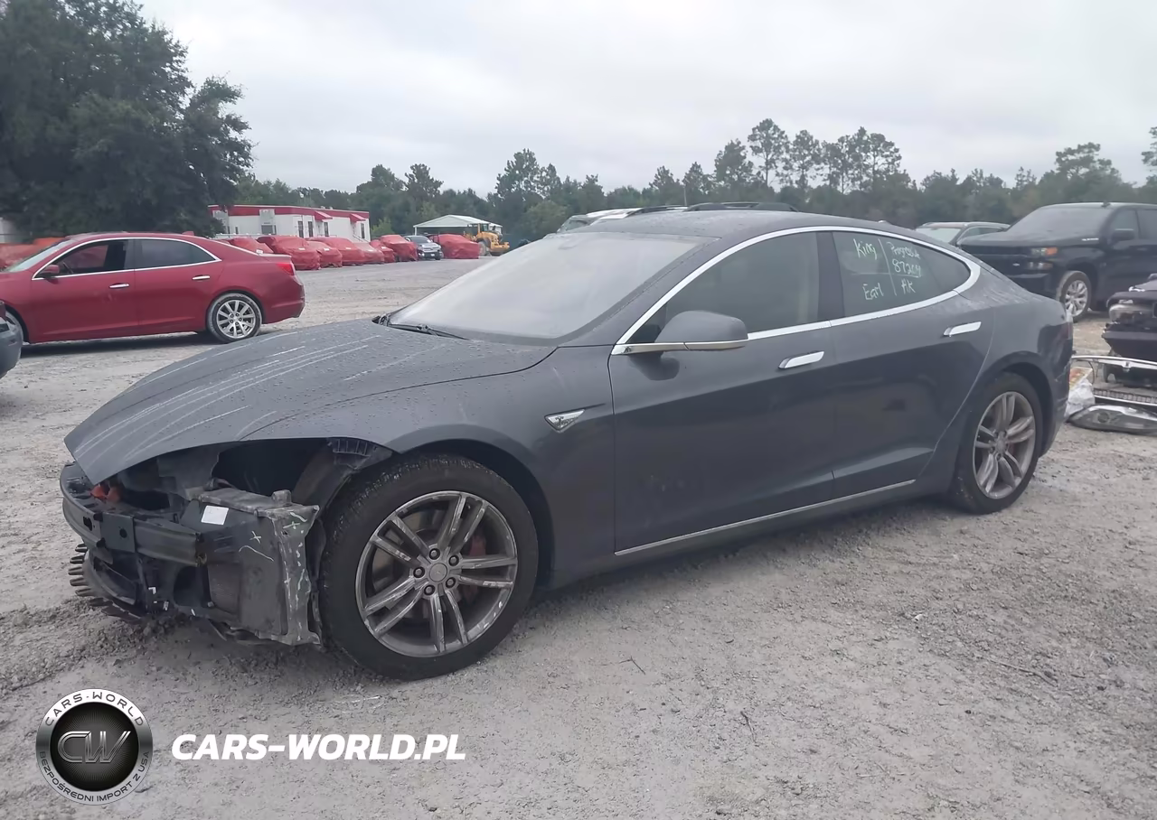 2014 Tesla Model S P85 VIN:5YJSA1H1XEFP56968 - 2